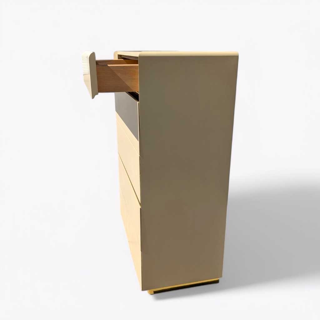 Lane Tallboy Dresser – Postmodern 5-Drawer Chest, Mid-Century Modern Design, Minimalist Storage