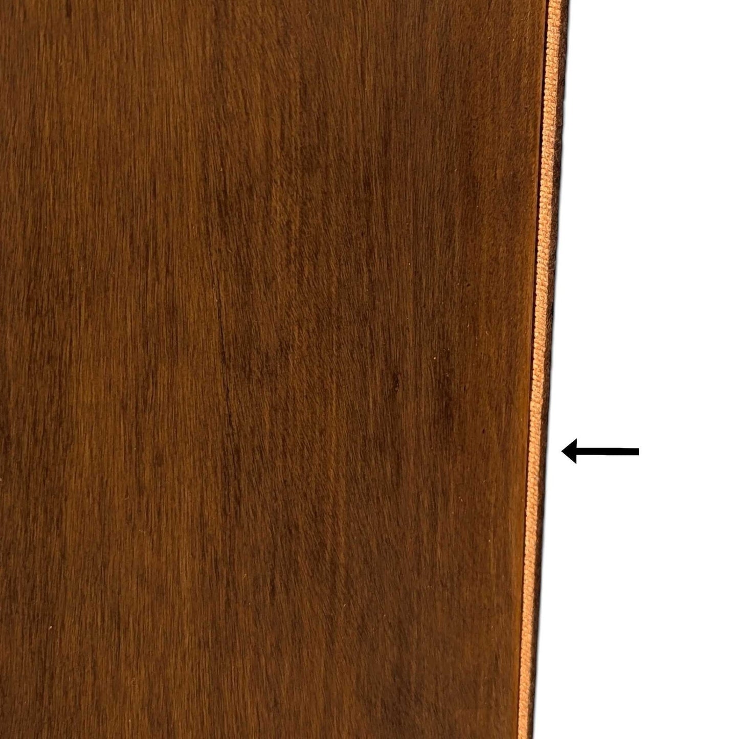 Walnut Chest of Drawers with Brass Pulls, Dresser