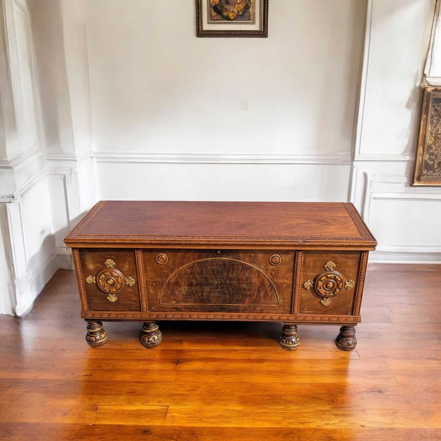 Vintage Cedar Lined Hope Chest