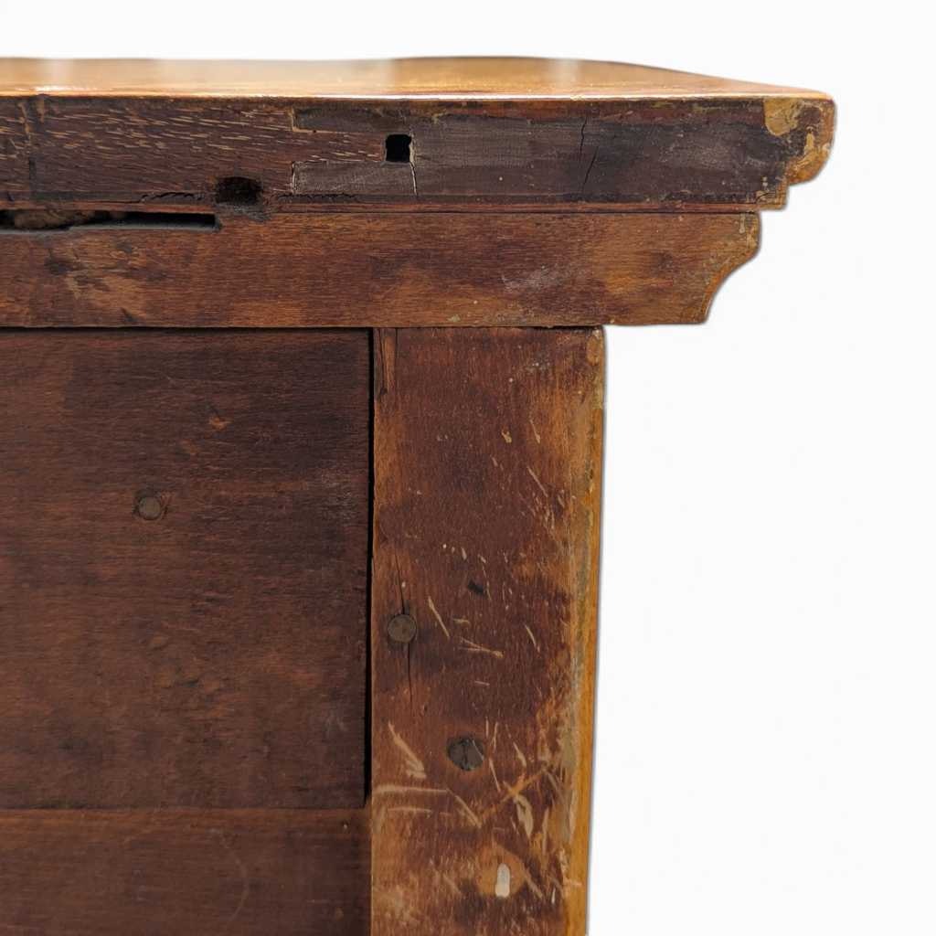 Antique Dresser – English Mahogany Bow Front Chest of Drawers