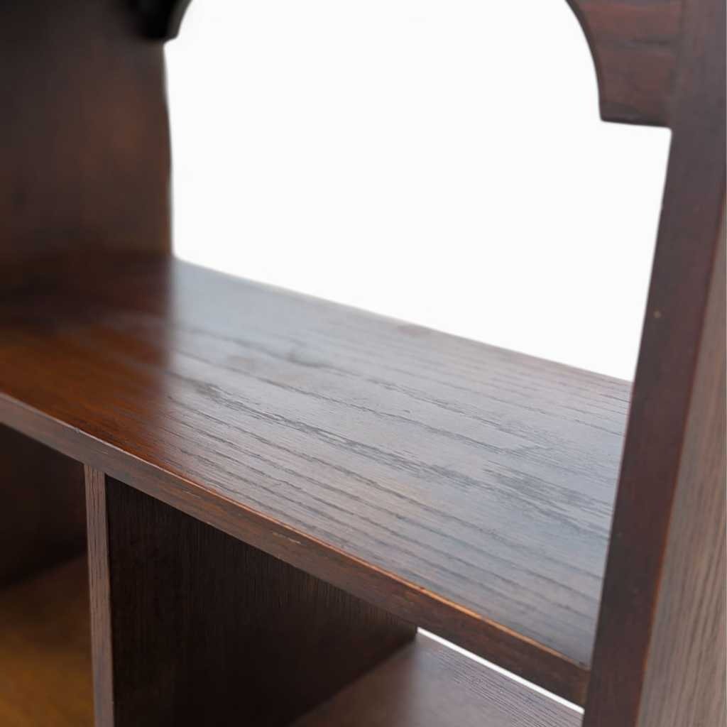 Vintage Freestanding Wall Unit – Spanish Revival, Rustic, MCM, Mid Century Modern