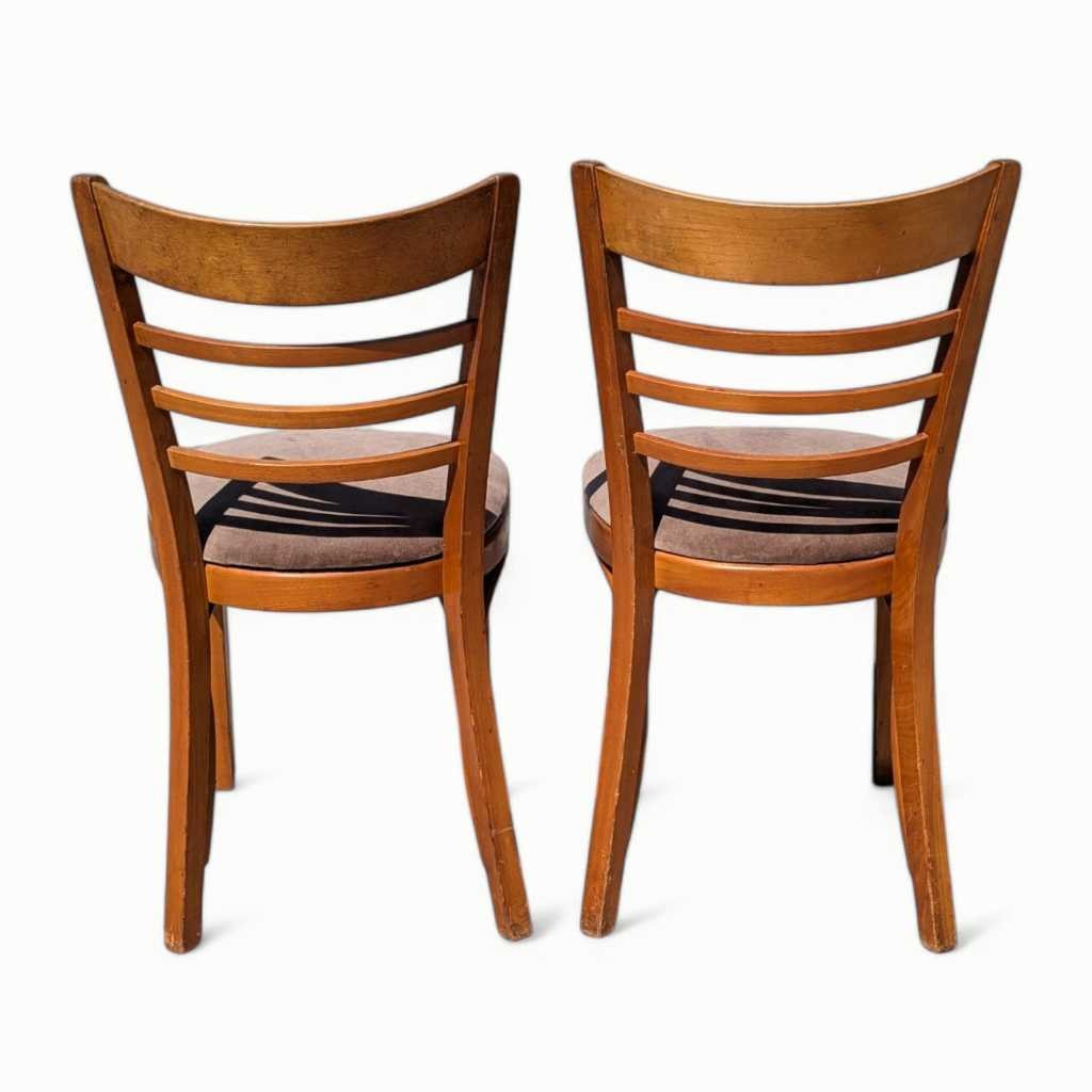 Pair of Vintage Dining Chairs by Thonet
