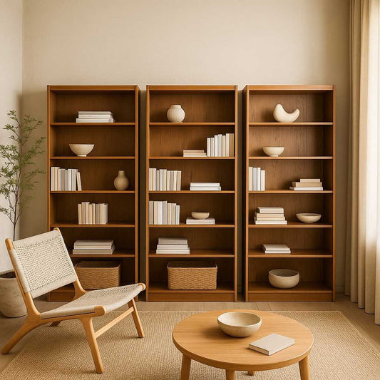 Teak Danish Mid Century Bookcases