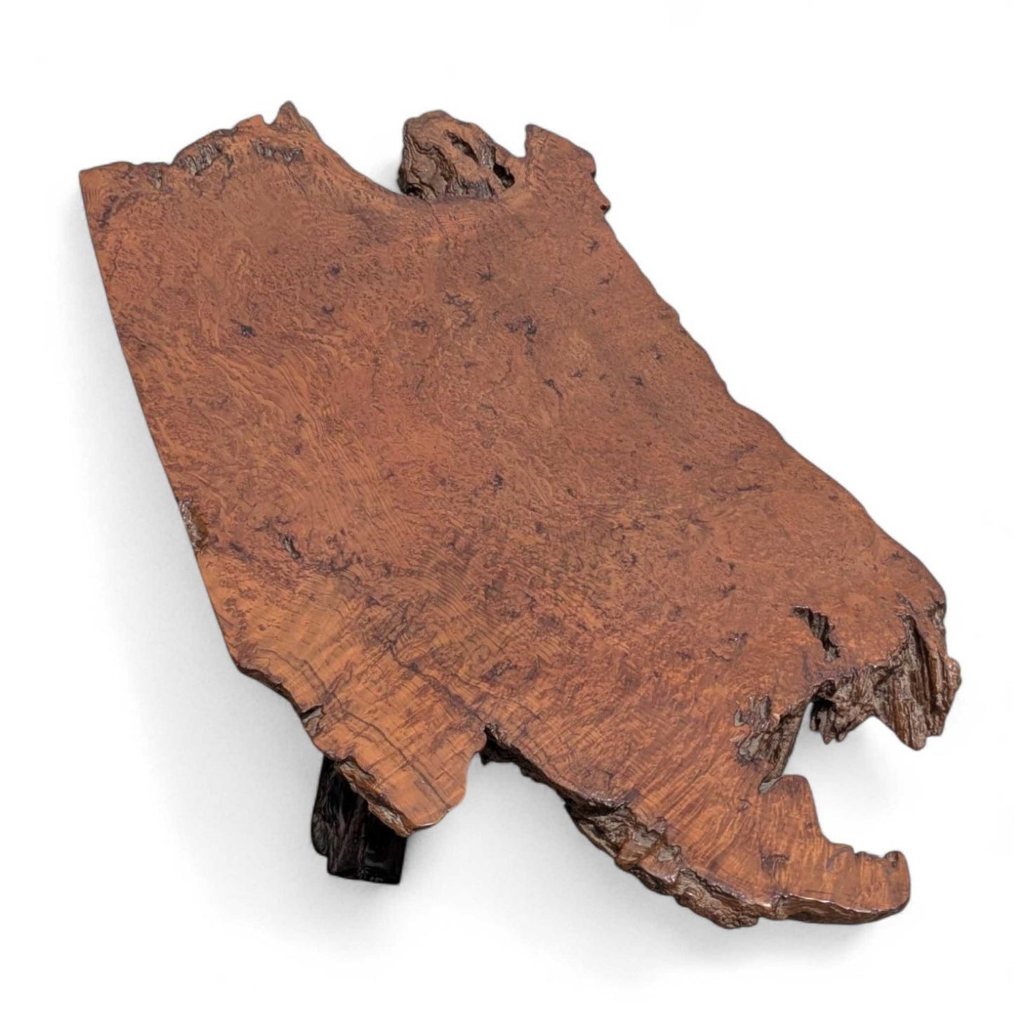 Live Edge Wood Coffee Table – Sculptural Natural Slab Table