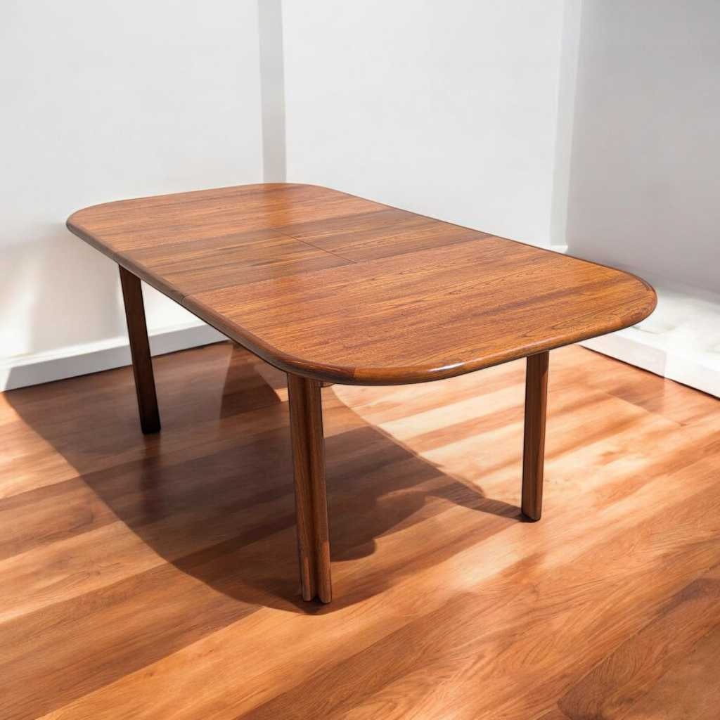 Danish Teak Dining Table – Mid-Century Modern