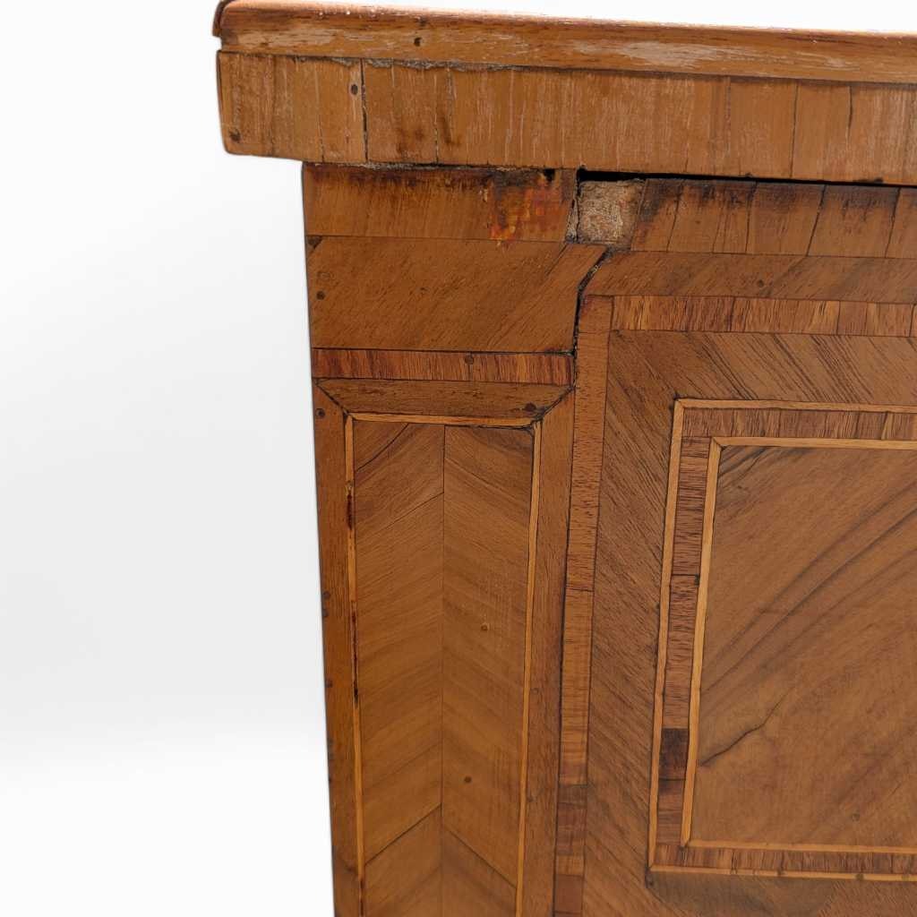 Antique Desk – Lombardy Louis XVI Era Desk, Vintage Writing Table, Elegant Office Furniture, 18th Century Desk