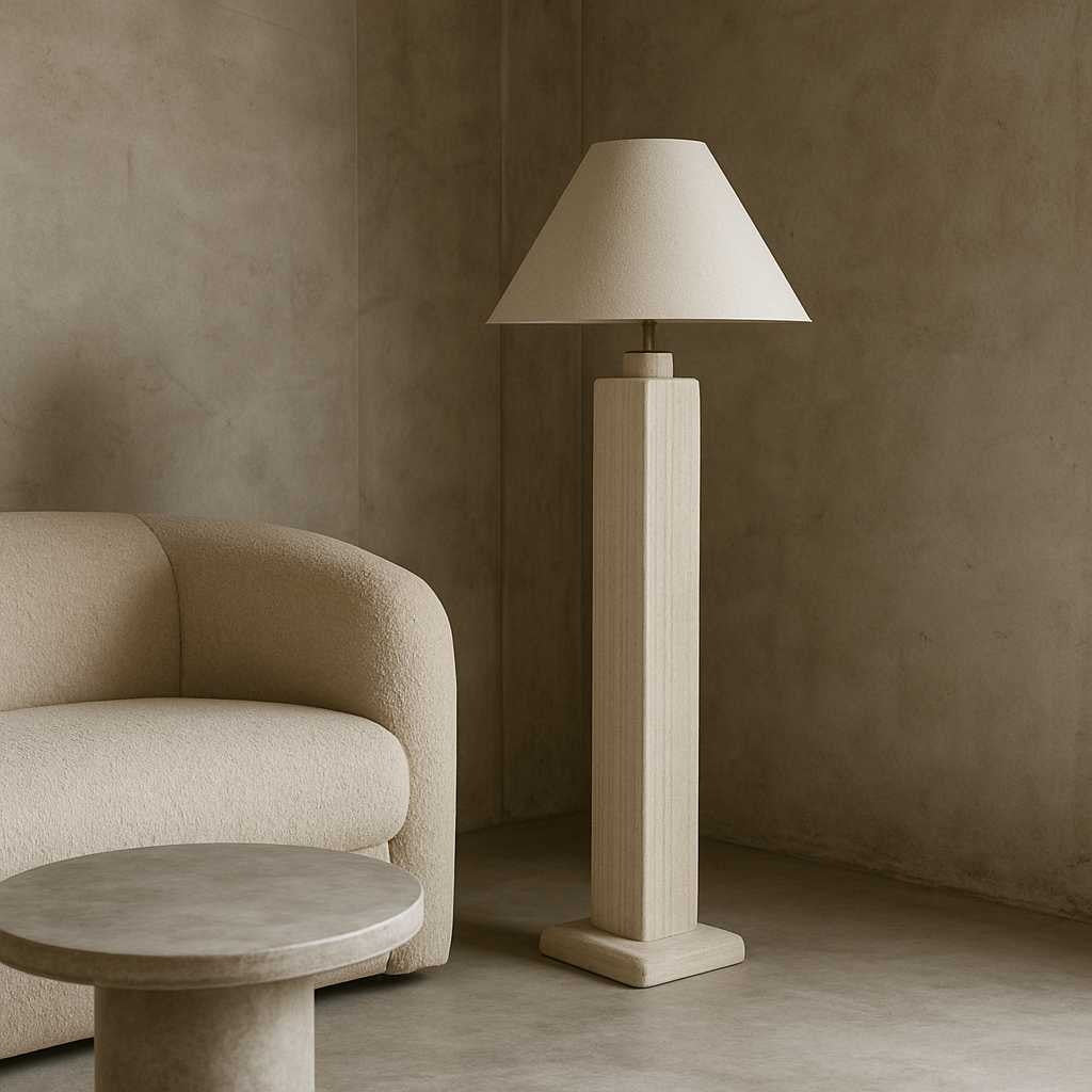 1980s Postmodern Plaster Floor Lamp by Dynasty Gallery – Casa Bauhaus