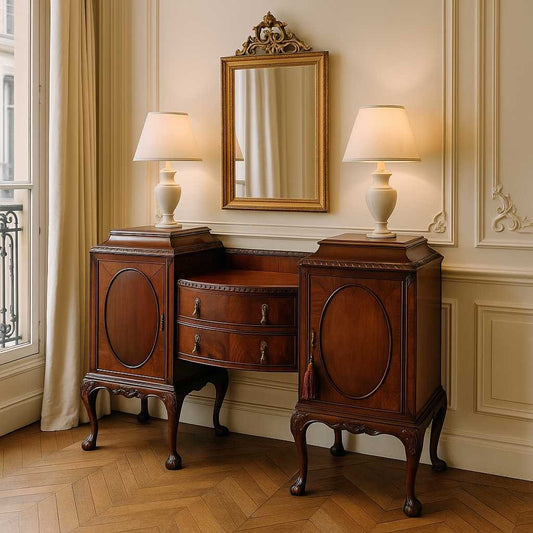 Antique Chippendale Sideboard Buffet