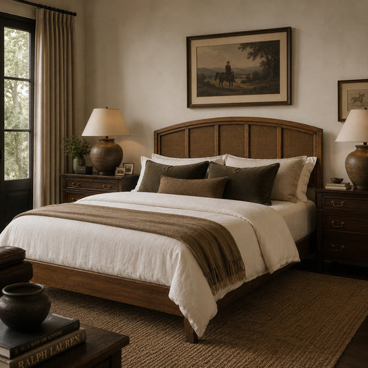 Rattan Headboard