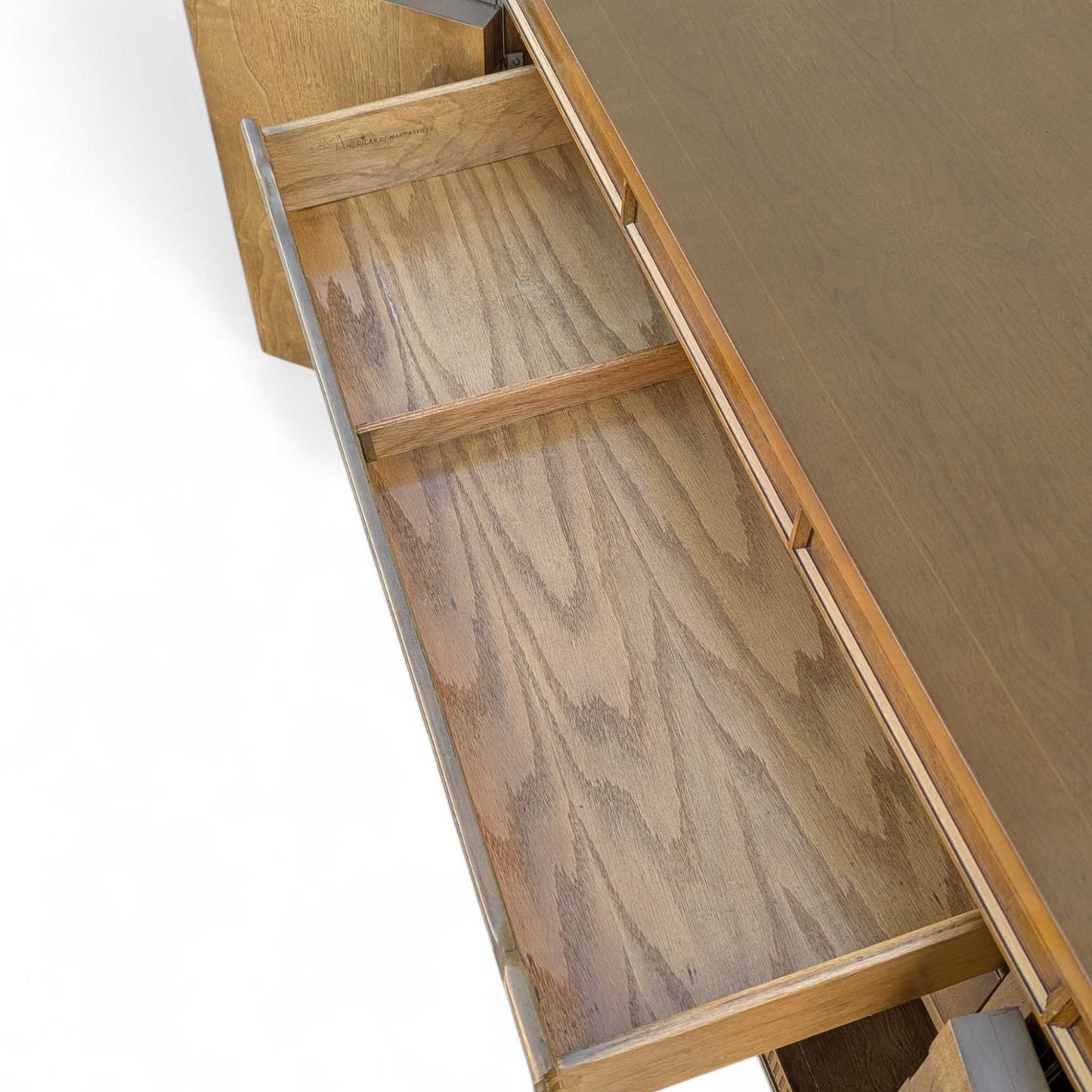 Mid-Century American of Martinsville Walnut Sideboard Buffet