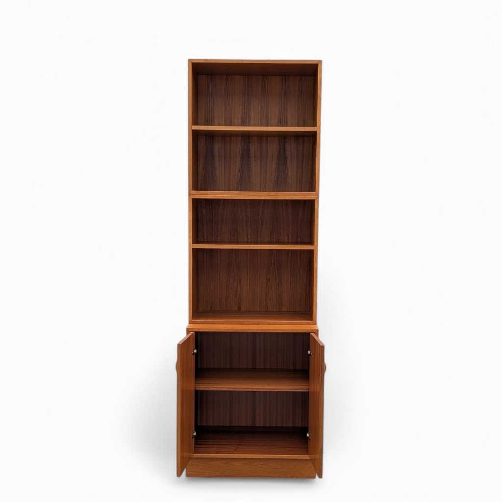 Slim Teak Bookcase – MCM, c. 1970s