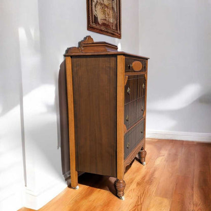 Art Deco Highboy Dresser, c. 1930s