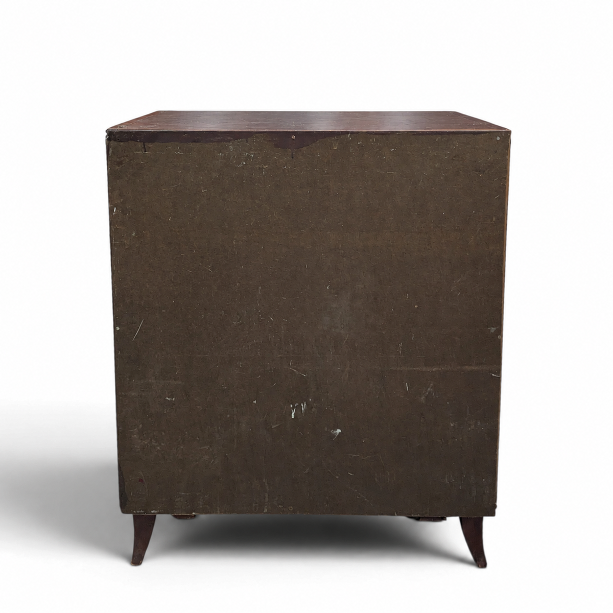 Vintage Flame Mahogany Two-Door Storage Cabinet