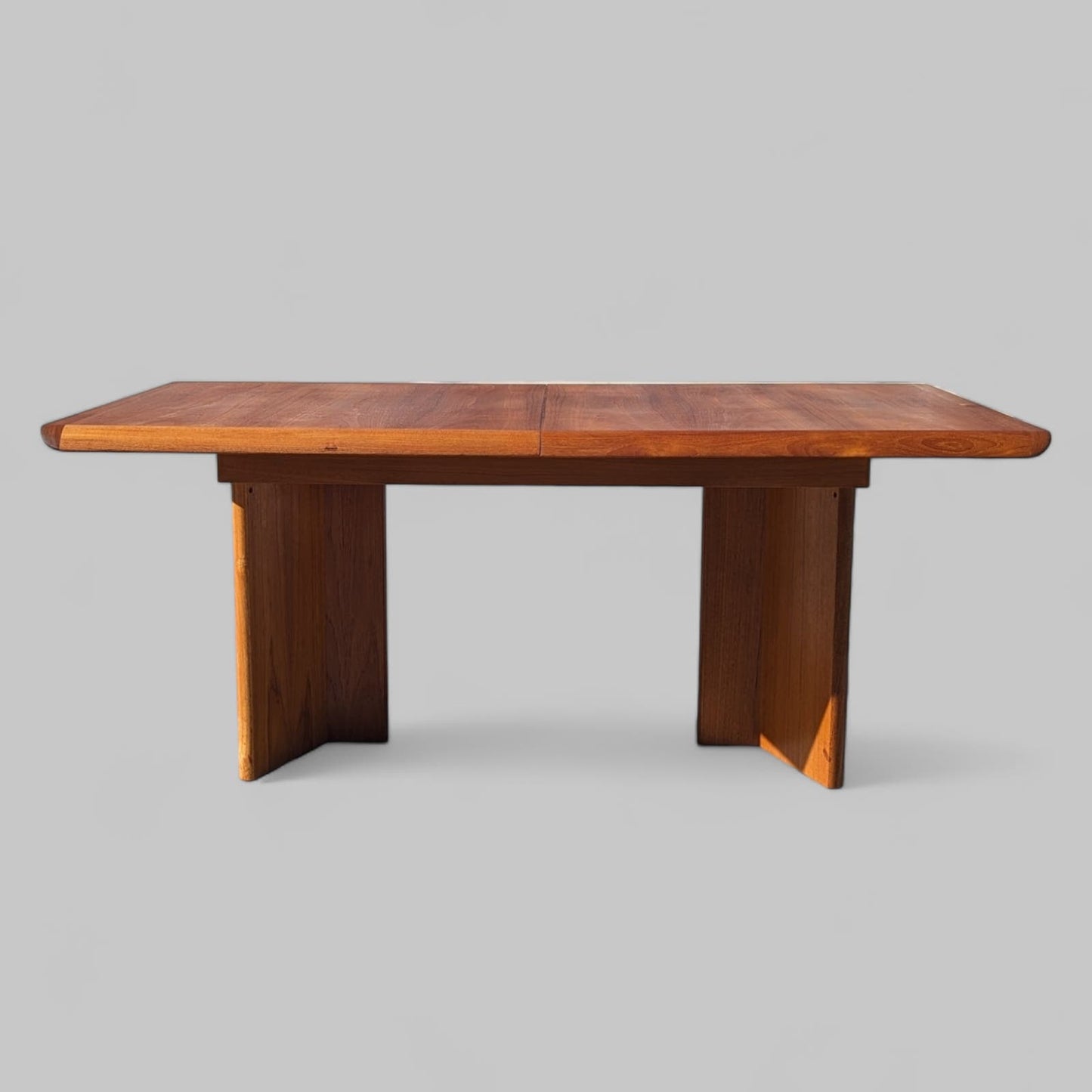 Rectangular Teak Dining Table, Mid Century, MCM, Kitchen, Dining Room Table