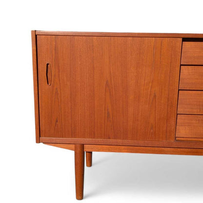 Mid Century Sideboard and Hutch – Troeds Model "Trio"  by Nils Jonsson, Danish Modern Teak Credenza, Scandinavian Buffet, Teak Cabinet, MCM Storage