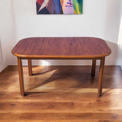 Danish Teak Dining Table – Mid-Century Modern
