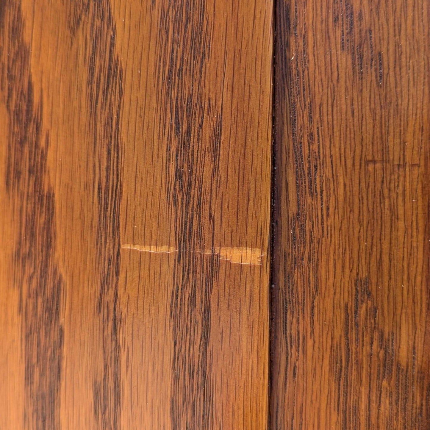Vintage Bernhardt Oak Hutch Cabinet