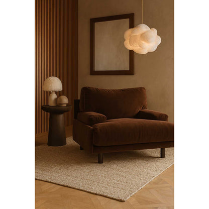 Made-to-Order Italian 1980s Lounge Chair — Vintage-Inspired Sculptural Design