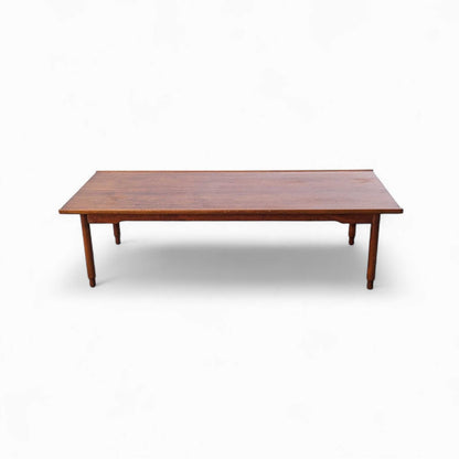 Teak Mid Century Coffee Table - Sculpted Legs, c. 1960s