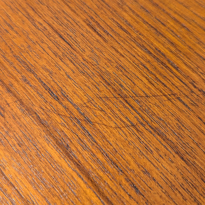 Petite Danish Teak Dresser, Three Drawers