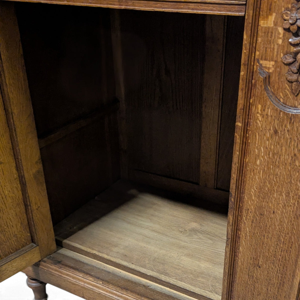 Early 20th-Century French Marble-Top Buffet, Guerin Paris Label