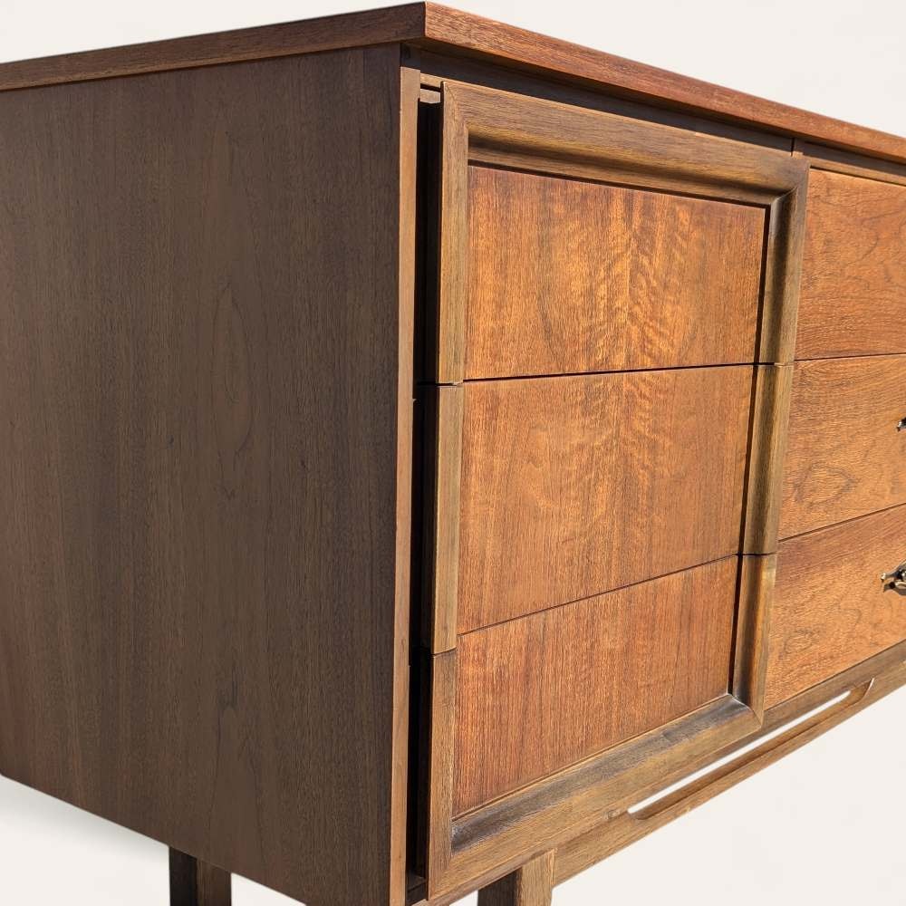 LA Period Dresser, Bedroom, Nine Drawers, Credenza, Sideboard
