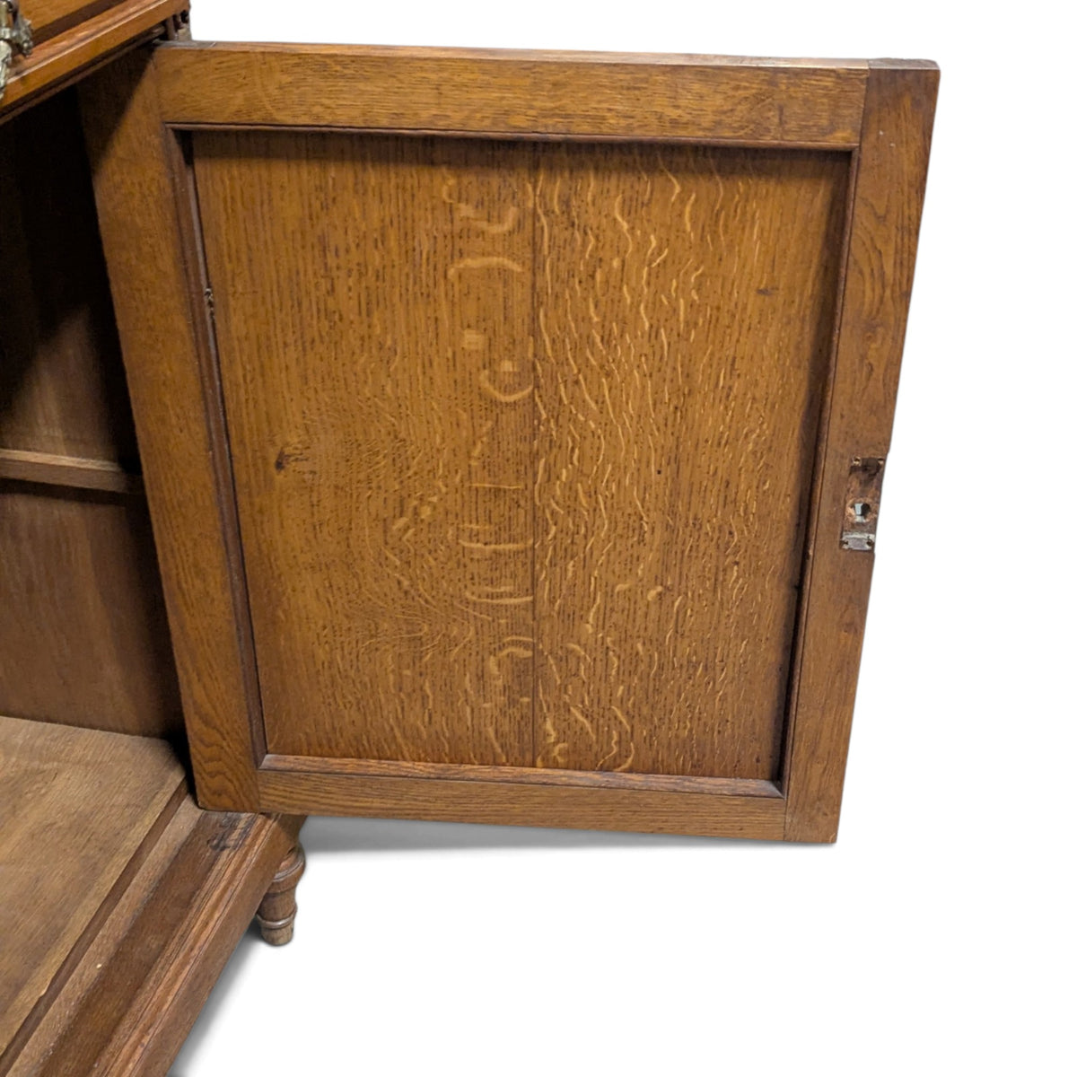 Early 20th-Century French Marble-Top Buffet, Guerin Paris Label