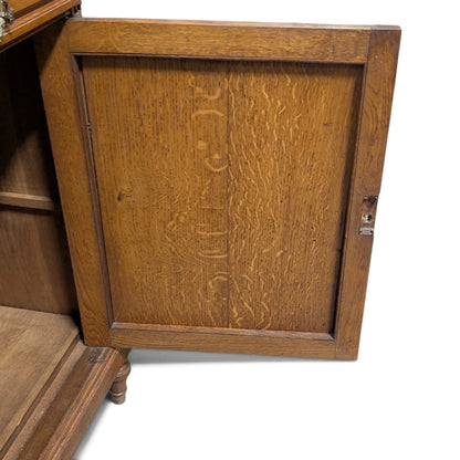 Early 20th-Century French Marble-Top Buffet, Guerin Paris Label