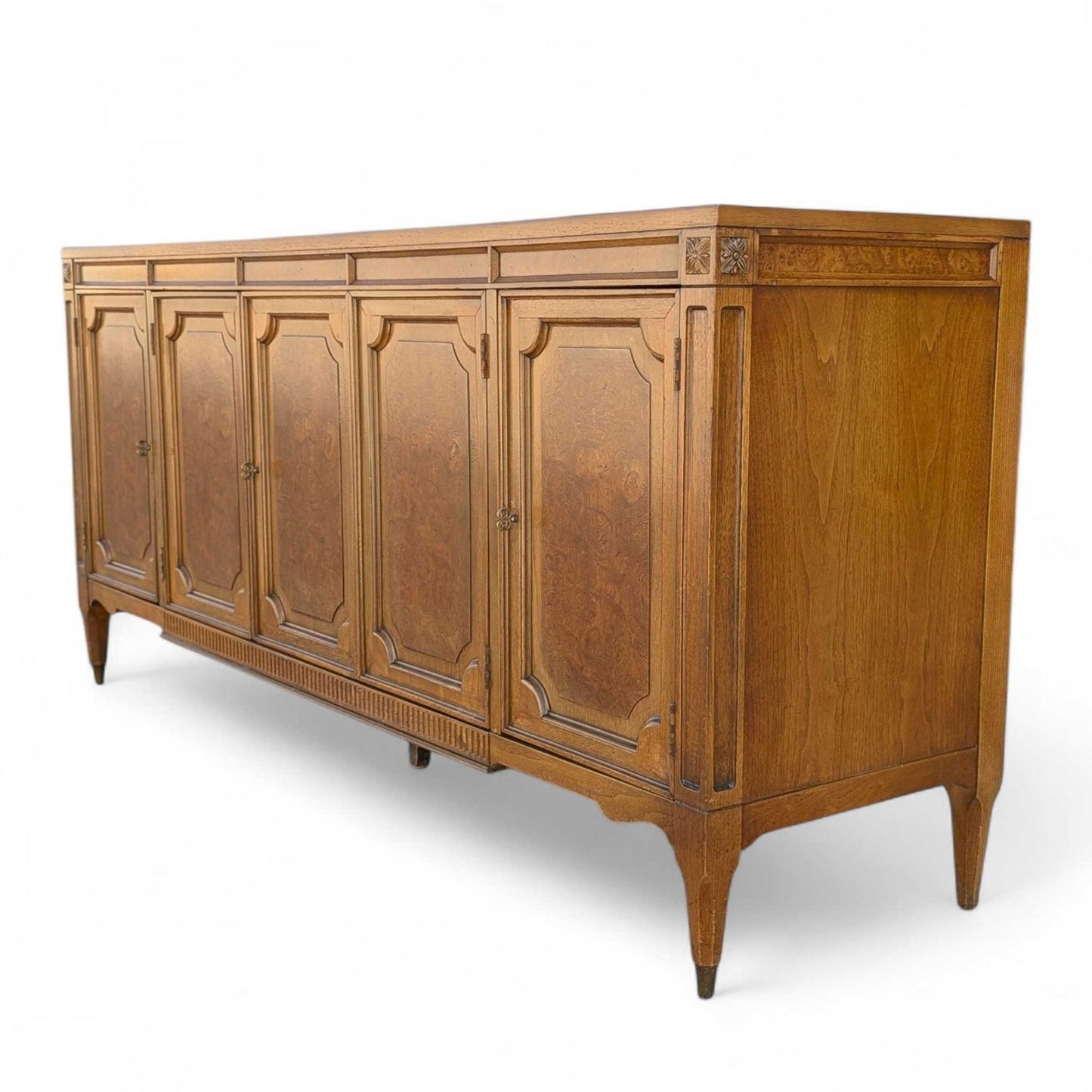 Mid-Century American of Martinsville Walnut Sideboard Buffet