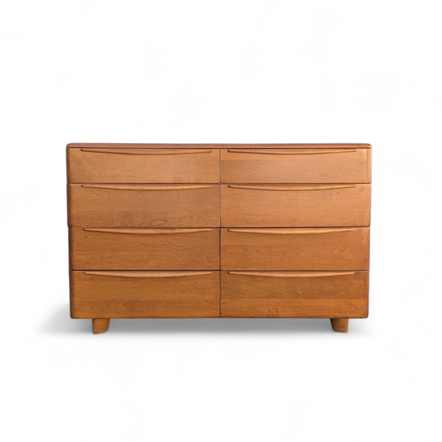 Heywood Wakefield 8 Drawer Lowboy Dresser