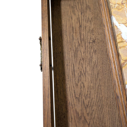 Early 20th-Century French Marble-Top Buffet, Guerin Paris Label