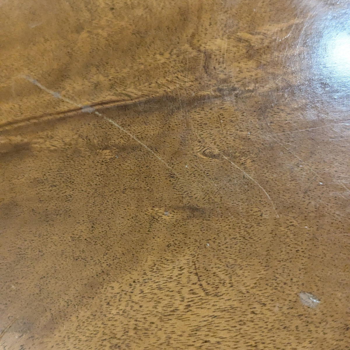 Circa 1957 Heritage Round Mahogany Coffee Table with Drawer