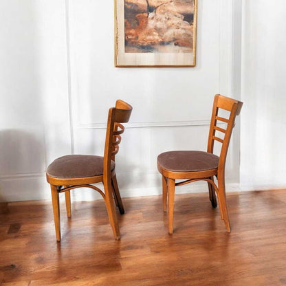 Pair of Vintage Dining Chairs by Thonet