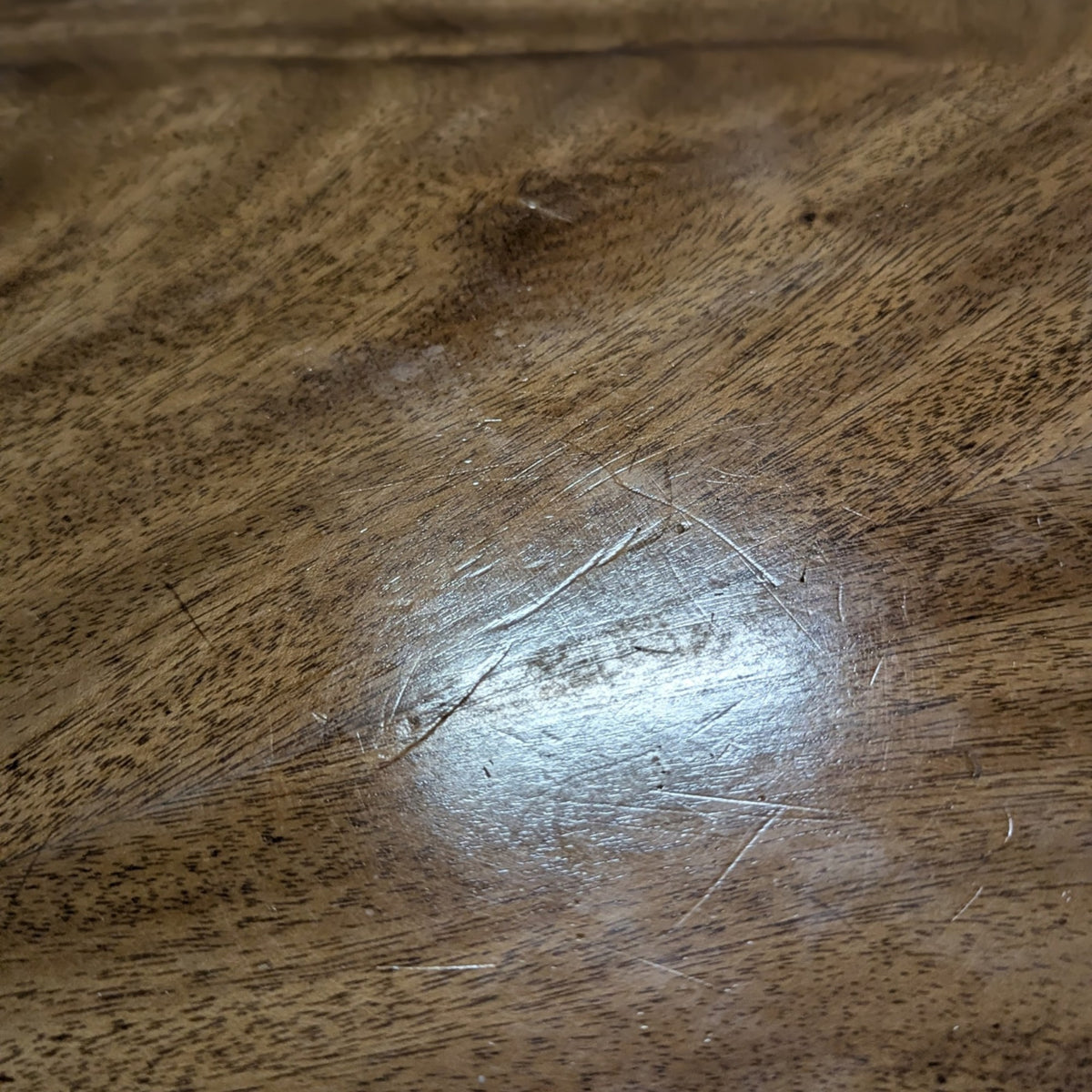 Circa 1957 Heritage Round Mahogany Coffee Table with Drawer — view 15 of 19