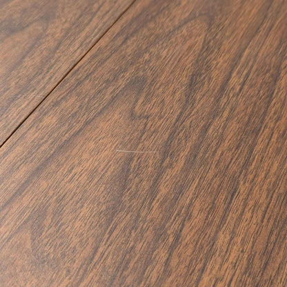 Mid Century Drop Leaf Dining Table by Garrison Furniture Co. | Sculptural Walnut Laminate Table | 1960s MCM