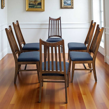 Set of 6 Mid Century Dining Chairs