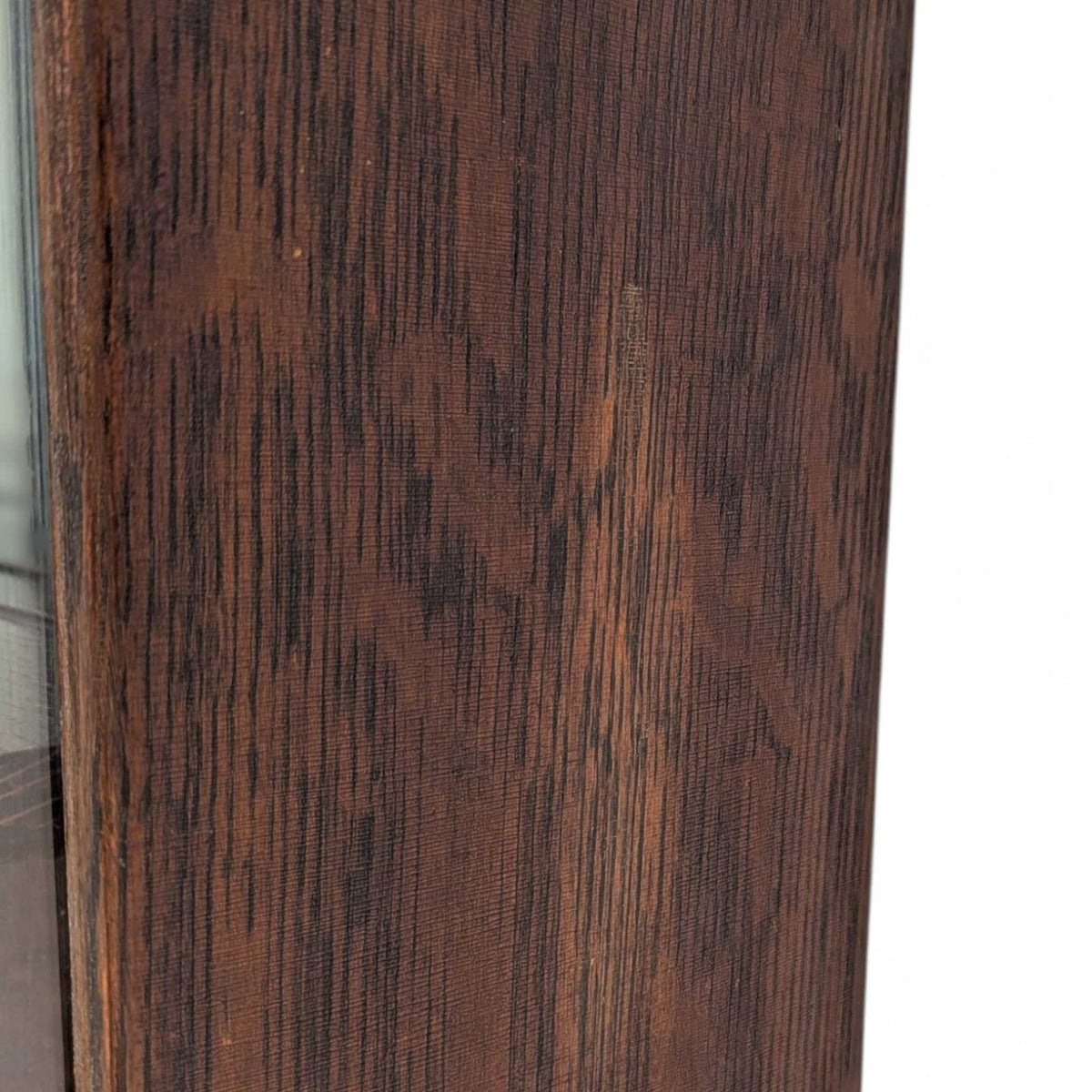 Vintage Curved Glass China Cabinet – Bow Front Display Hutch w/ Claw Feet, 49" Wide, Early 20th Century Style — view 18 of 25