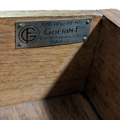 Early 20th-Century French Marble-Top Buffet, Guerin Paris Label