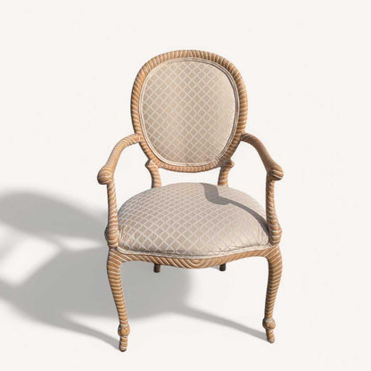Six Dining Chairs by Casa Stradivari, Faux Bois, c. 1980s