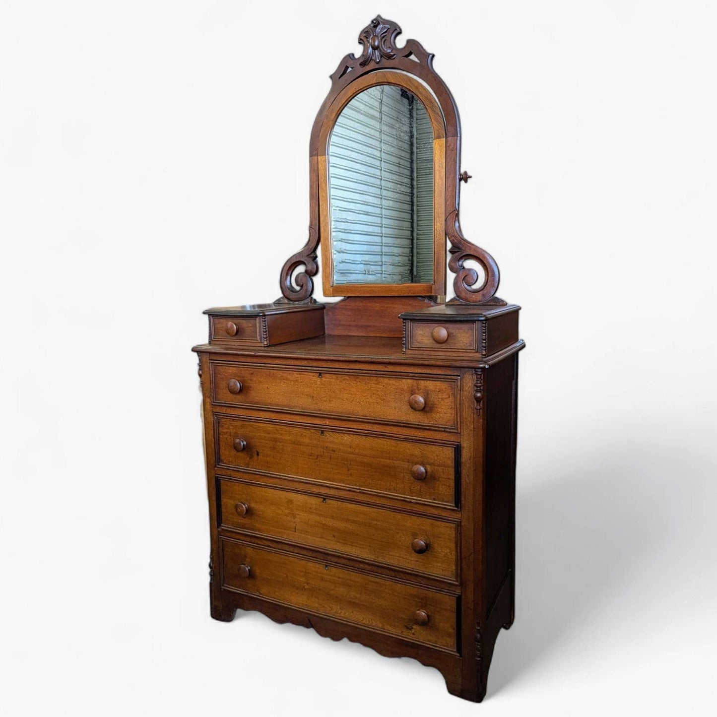 Antique Eastlake Dresser with Mirror