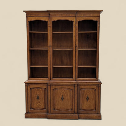 Vintage Hutch Cabinet by Drexel, Triune Collection, Mahogany