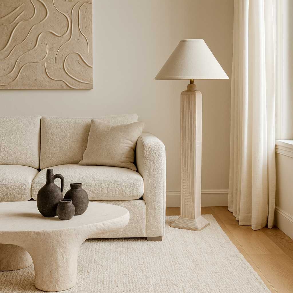 1980s Postmodern Plaster Floor Lamp by Dynasty Gallery – Casa Bauhaus