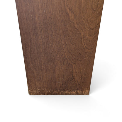 1970s Japanese Veneered-Plywood Bookcase with Adjustable Shelves and Dividers