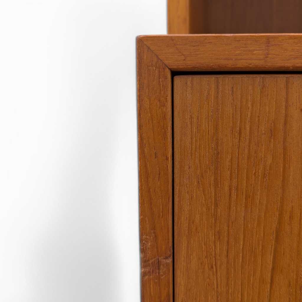 Slim Teak Bookcase – MCM, c. 1970s