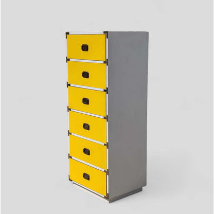 1970s Colormates Six-Drawer Tallboy by Morris of California
