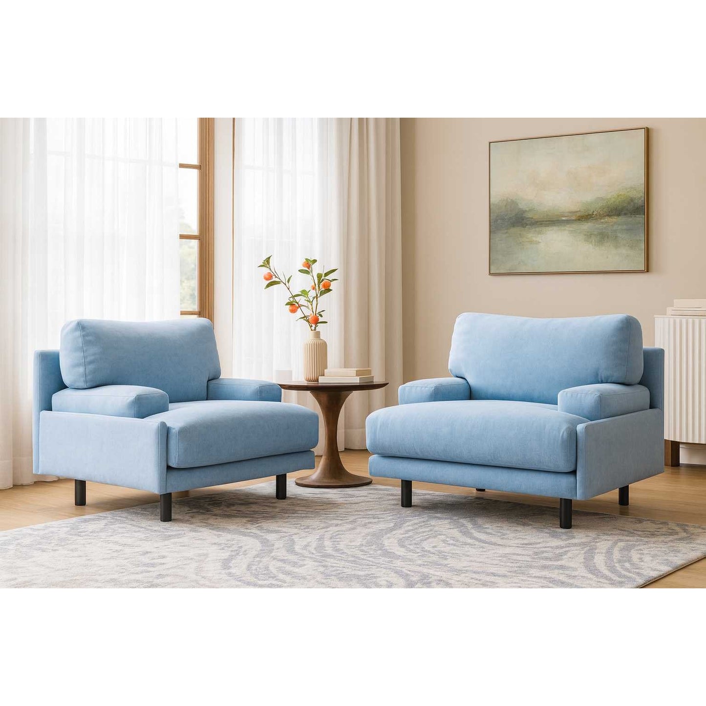 Made-to-Order Italian 1980s Lounge Chair — Vintage-Inspired Sculptural Design