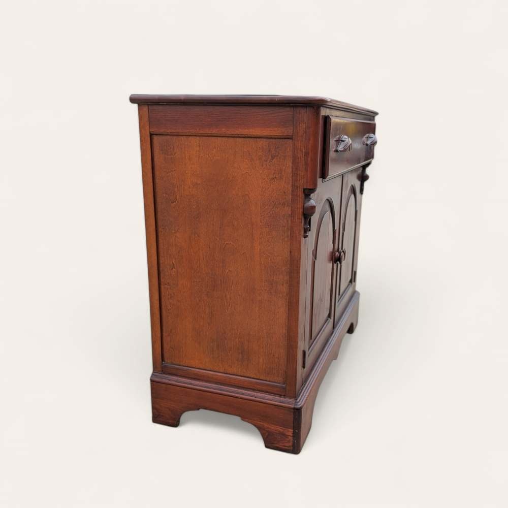 Vintage Buffet, Storage Entryway Cabinet, Cherry, Sideboard, Victorian, East Lake, Antique