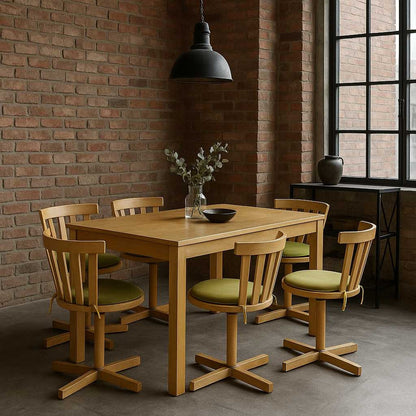 5 Vintage Scandinavian Swivel Chairs by Edsbyverken