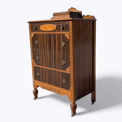 Art Deco Highboy Dresser, c. 1930s