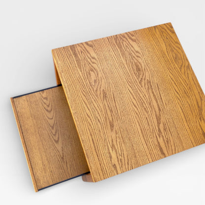 Pair of Oak Modular Utility Cabinets with Pull-Out Shelf, American, c. 1990s